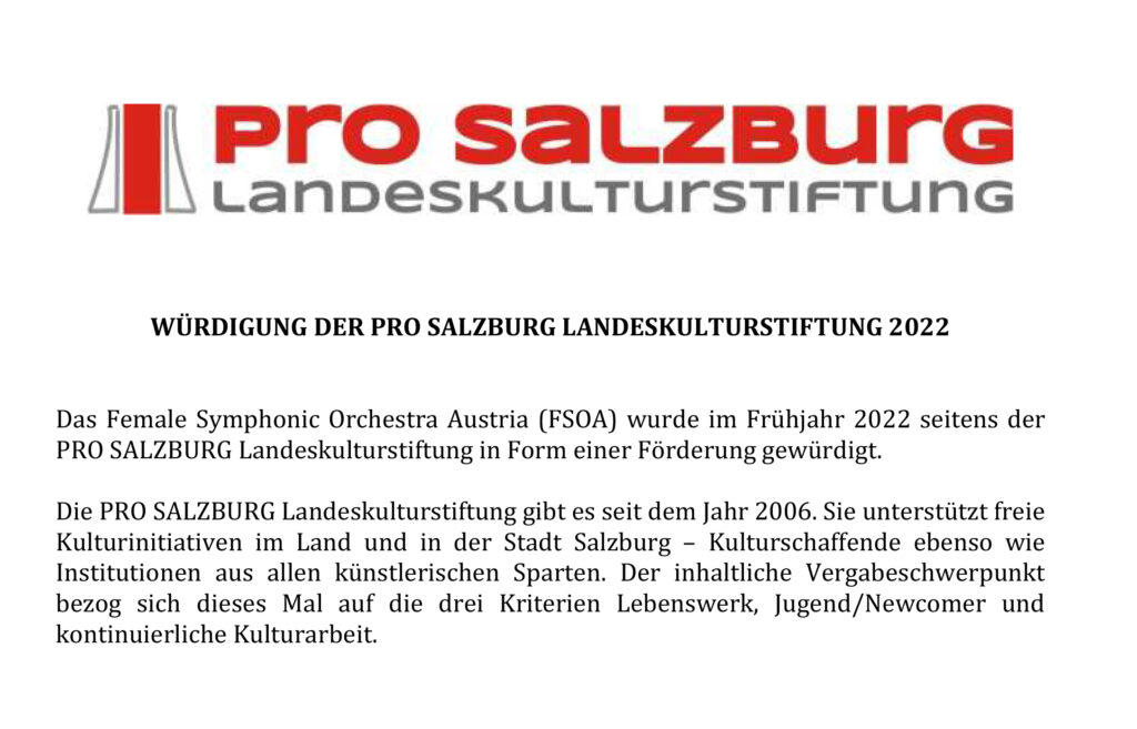 Pro Salzburg Landeskulturstiftung